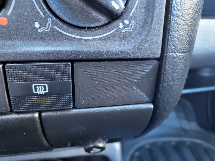 Nắp che công tắc taplo VW Golf Mark 3 (blind switch cover) - Image 1