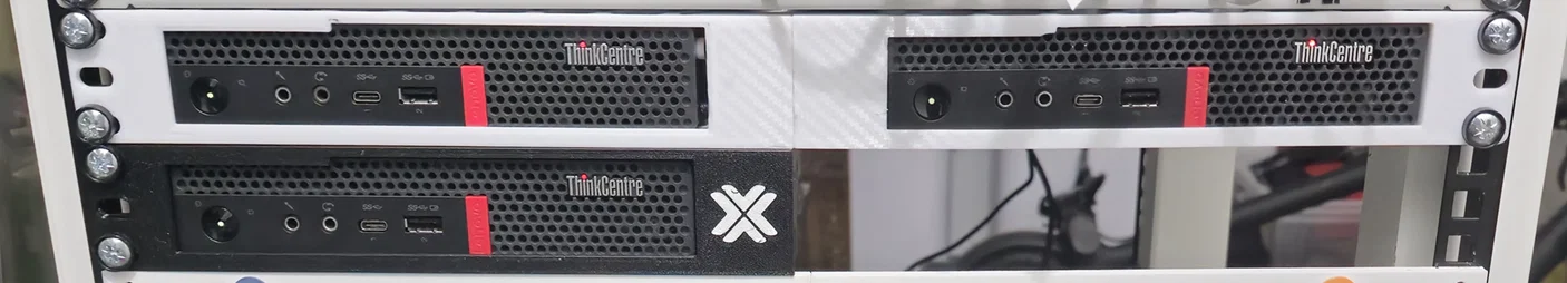 Giá đỡ 3D cho Dell Micro và Lenovo Tiny trong IKEA Lack Rack Pro - Image 1