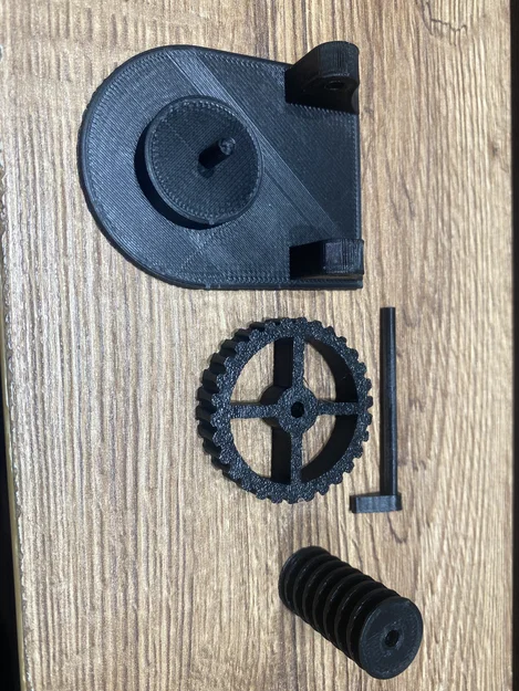 Mô hình cơ cấu bánh vít (Worm Gear) - Học cơ khí qua in 3D - Image 3