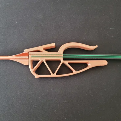 Bộ Súng Phóng Tên Lửa Mini (Turbo Darts & Launcher Remix) In 3D