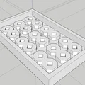 Mô hình gạch lát sân vườn (Grass Stone) dùng cho sa bàn và tiểu cảnh - Thumbnail 4