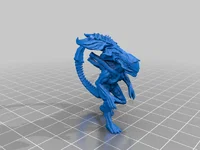 Mô hình Xenomorph Queen (Nữ hoàng Alien) in 3D với 4 tư thế độc đáo - Image 1