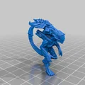 Mô hình Xenomorph Queen (Nữ hoàng Alien) in 3D với 4 tư thế độc đáo - Thumbnail 1