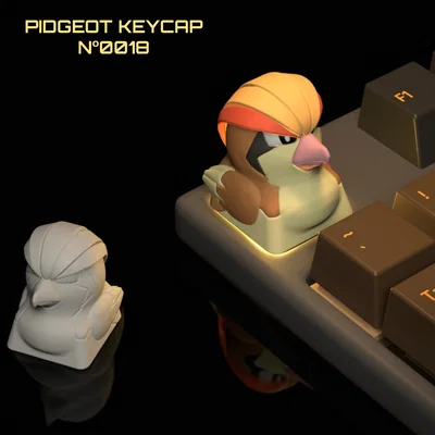 Pidgeot Keycap: Nút Bàn Phím Cơ Pokémon Độc Đáo Cho Tín Đồ 3D