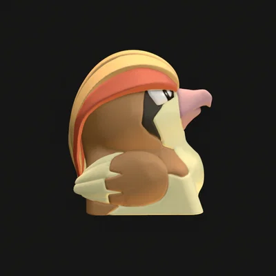 Pidgeot Keycap: Nút Bàn Phím Cơ Pokémon Độc Đáo Cho Tín Đồ 3D