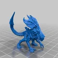 Mô hình Xenomorph Queen (Nữ hoàng Alien) in 3D với 4 tư thế độc đáo - Thumbnail 4