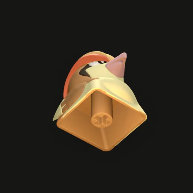 Pidgeot Keycap: Nút Bàn Phím Cơ Pokémon Độc Đáo Cho Tín Đồ 3D - Image 5