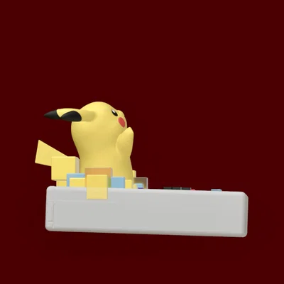 Mô hình trang trí Diorama Game Boy Pikachu độc đáo cho fan Pokemon