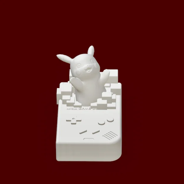 Mô hình trang trí Diorama Game Boy Pikachu độc đáo cho fan Pokemon - Image 7