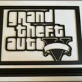 Mô hình trang trí logo Grand Theft Auto V (GTA V) để bàn cực đẹp - Thumbnail 2