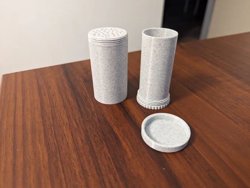 Hũ đựng muối mini cầm tay - Phụ kiện in 3D tiện lợi cho mọi chuyến đi - Image 1