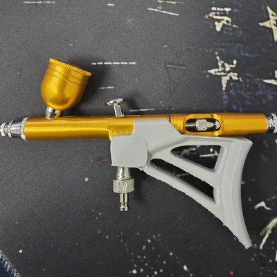 Tay cầm súng phun sơn Airbrush (Generic Airbrush Handle) in 3D