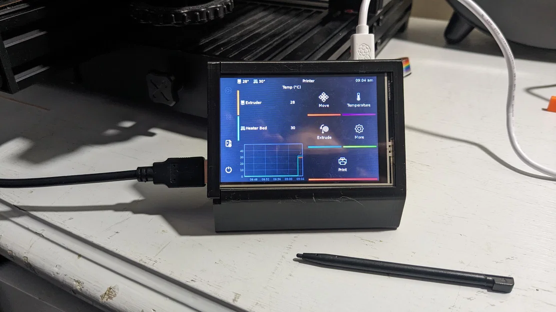 Case Raspberry Pi 5 cho màn hình 3.5 inch - Image 1