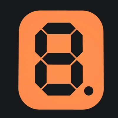 Khuôn mẫu số 7 đoạn (7 segment stencil) in 3D tiện dụng