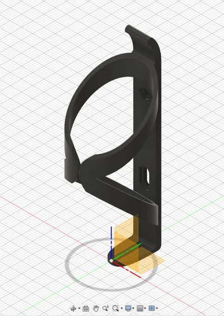 Cage bình MTB thay thế để gắn bear spray (53mm) thay bidon - Image 2