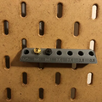 Giá treo nozzle cho pegboard IKEA Skadis