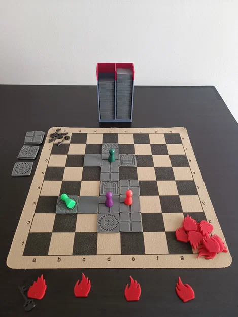 The Night Cage – Bộ mô hình in 3D (tiles, quái, token & tile holder) - Image 1