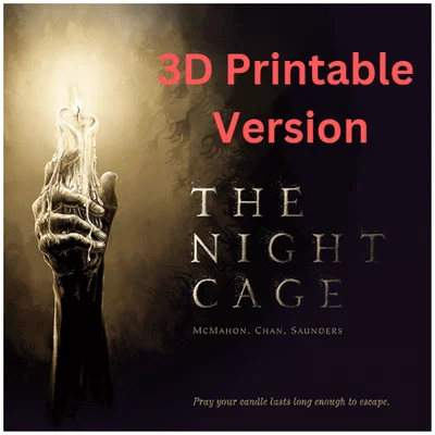 The Night Cage – Bộ mô hình in 3D (tiles, quái, token & tile holder)