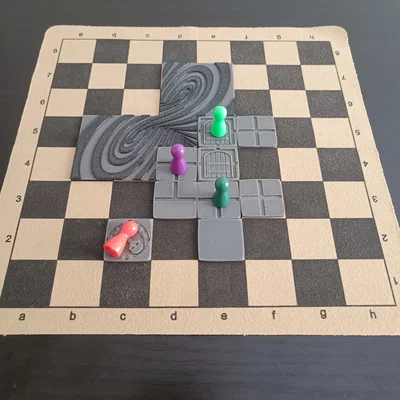 The Night Cage – Bộ mô hình in 3D (tiles, quái, token & tile holder)