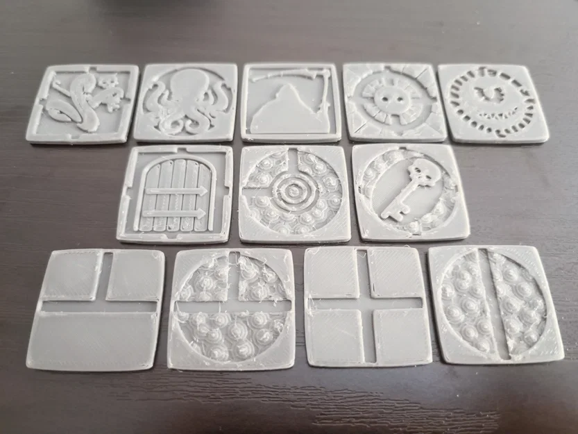 The Night Cage – Bộ mô hình in 3D (tiles, quái, token & tile holder) - Image 5