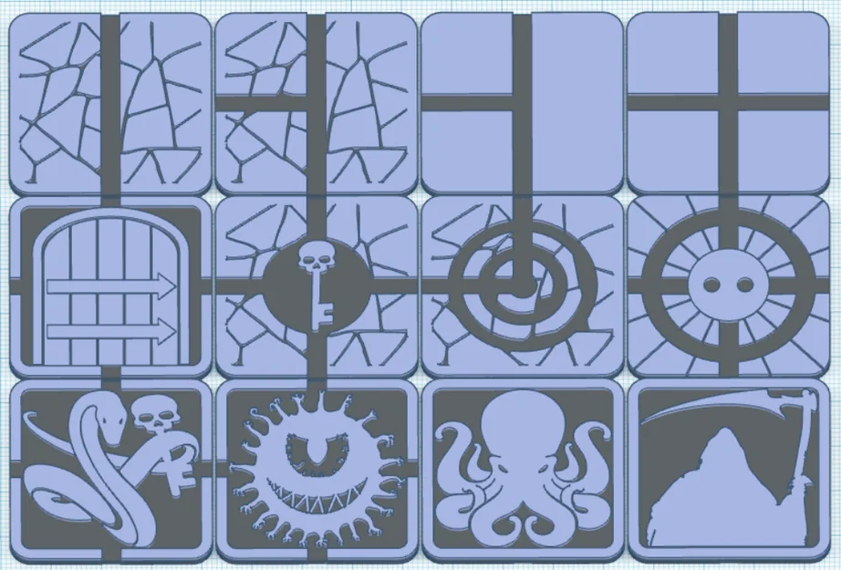 The Night Cage – Bộ mô hình in 3D (tiles, quái, token & tile holder) - Image 9