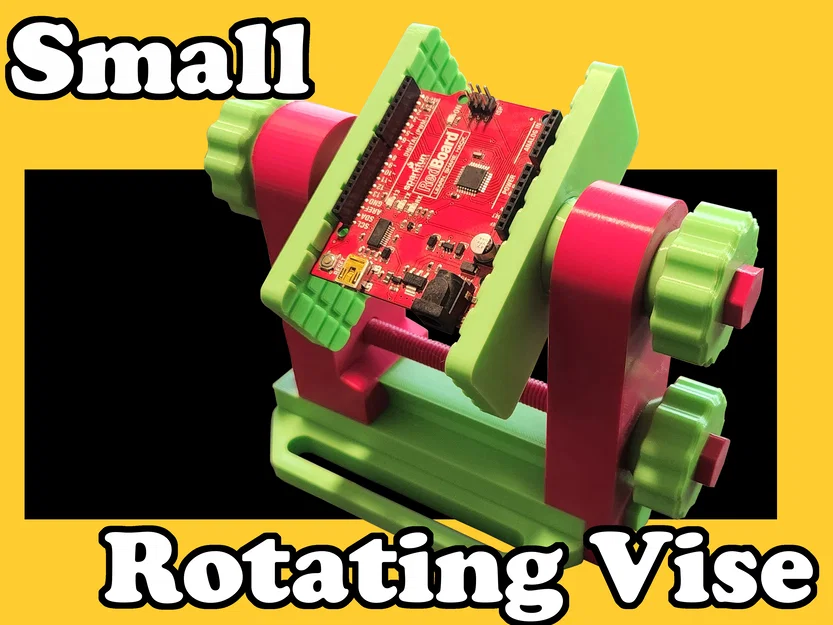 Ê-tô xoay mini (Small Rotating Vise) in 3D - Image 1