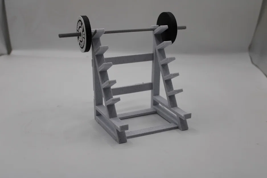 Giá đỡ bút hình giàn tạ độc đáo cho bàn làm việc (Weight Rack Pen Holder) - Image 1