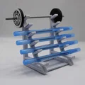 Giá đỡ bút hình giàn tạ độc đáo cho bàn làm việc (Weight Rack Pen Holder) - Thumbnail 2