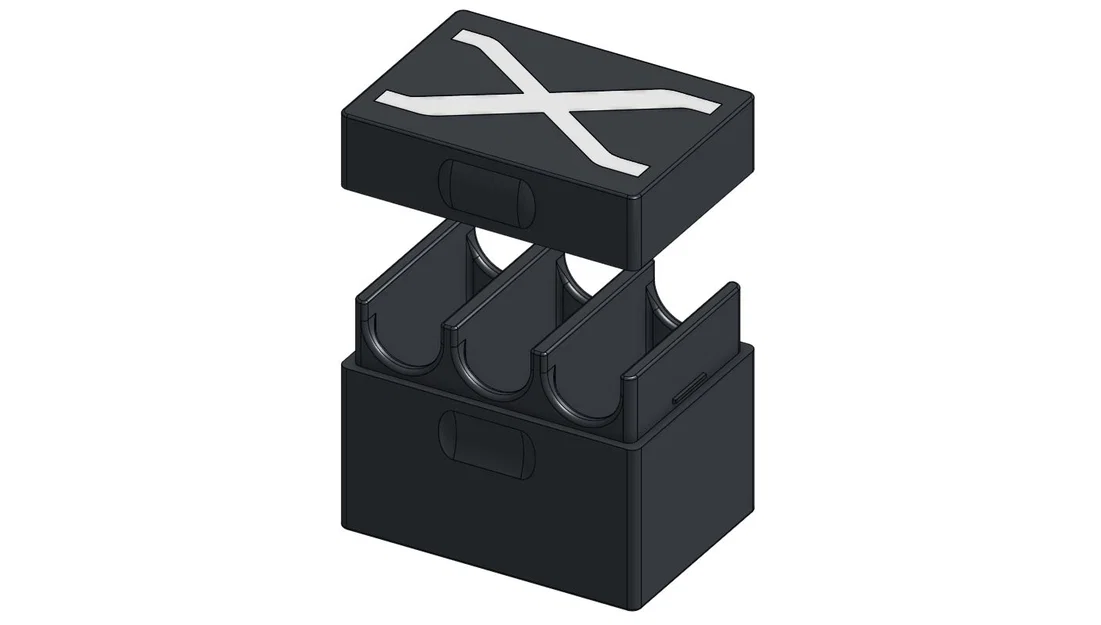 Hộp đựng pin Fujifilm X-Series in 3D tiện lợi và gọn gàng - Image 2