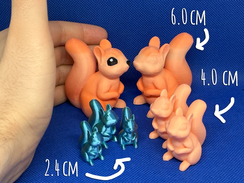 Sóc Mini Dễ Thương (Cute Mini Squirrel) - Image 1