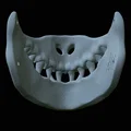 Mặt nạ hàm răng quái vật Predator độc đáo cho cosplay và Halloween - Thumbnail 4