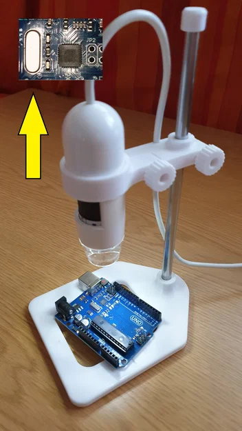 Giá đỡ chỉnh cao cho kính hiển vi Dino-Lite (adjustable stand) - Image 1