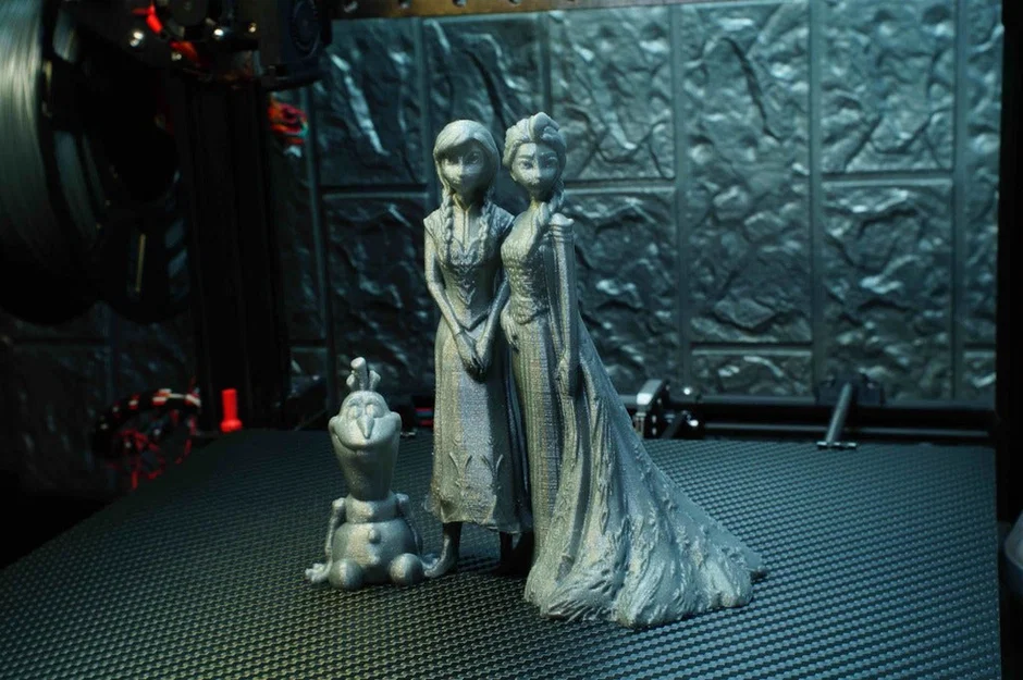 Olaf cùng Anna và Elsa – Set Support Free - Image 1