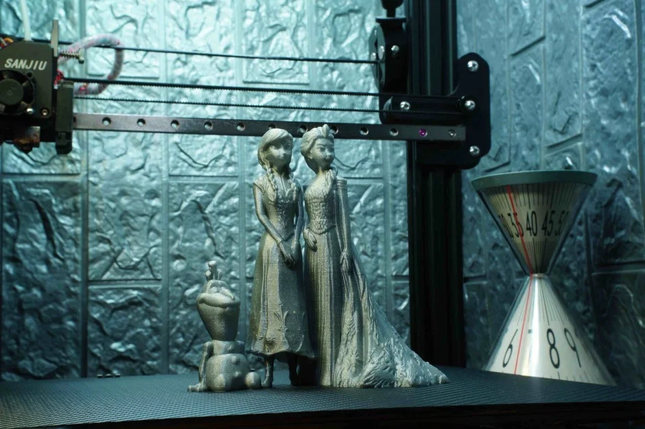 Olaf cùng Anna và Elsa – Set Support Free - Image 10