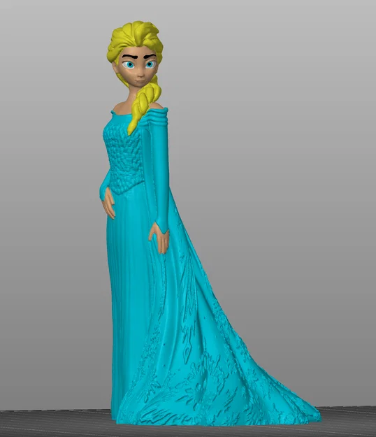 Elsa Frozen Multi Color - Elsa Frozen đa màu (5 màu) - Image 1