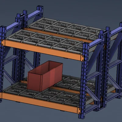 Gridfinity Kit - Hệ racking module (Modular racking system)