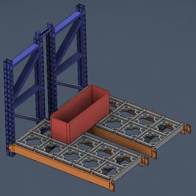 Gridfinity Kit - Hệ racking module (Modular racking system)