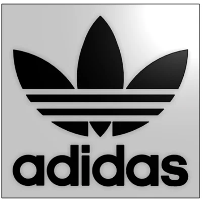 Tải mẫu in 3D Logo Adidas độc đáo - File STL chất lượng cao