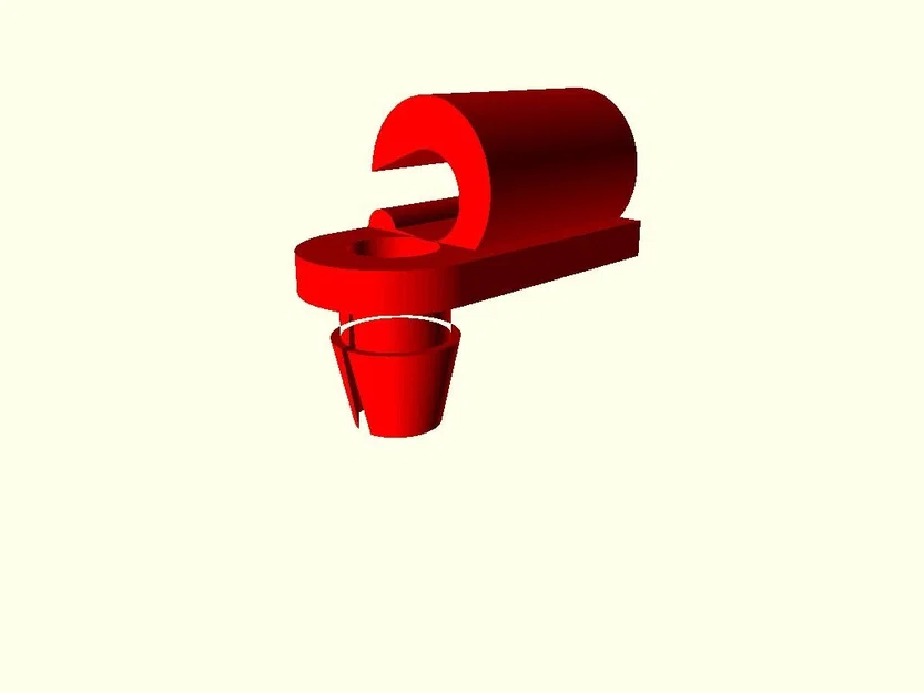 Kẹp ty khóa cửa (Door lock rod clip) - Image 4