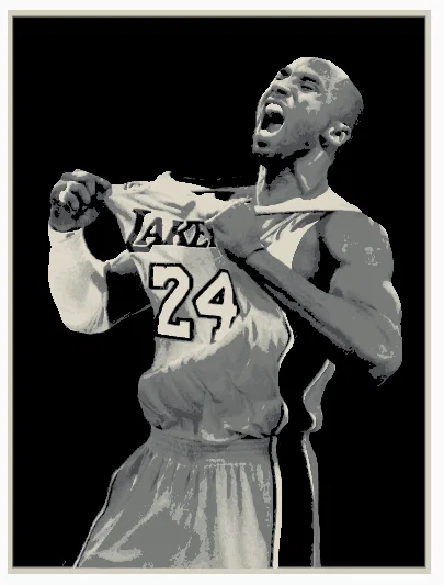 Kobe Bryant - Hueforge - Image 1