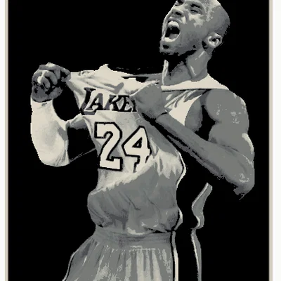 Kobe Bryant - Hueforge