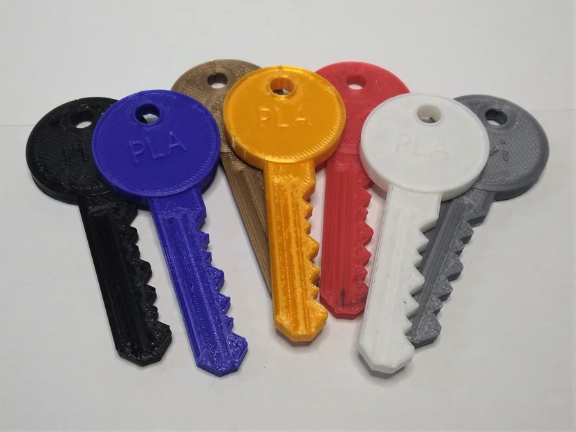 Filament Swatch Keys (Mẫu Swatch Filament Gắn Khoen Chìa Khóa) - Image 1