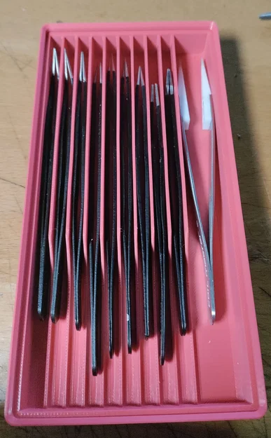 Khay nhíp (Tweezer Tray) Gridfinity - Image 1