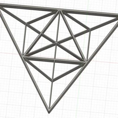 Tranh Treo Tường Tam Giác Hình Học (Geometric Triangle Wall Art)