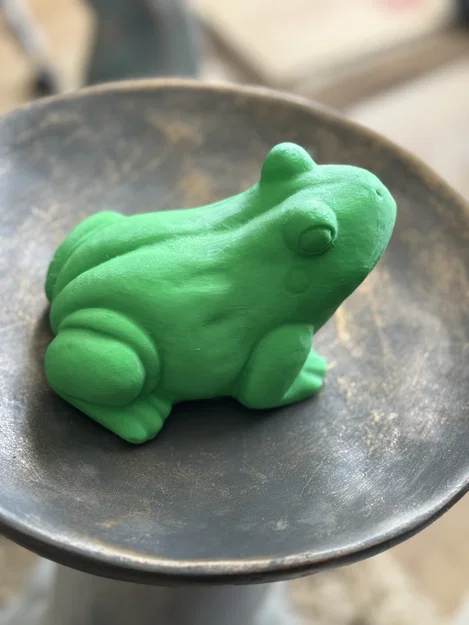 Tượng Bán Thân Ếch/Cóc (Frog/Toad Bust Sculpture) - Image 2