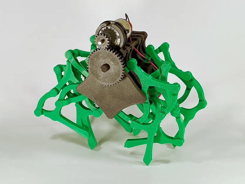 Easy Beest – Strandbeest modular in 3D với cụm chân print-in-place - Image 1