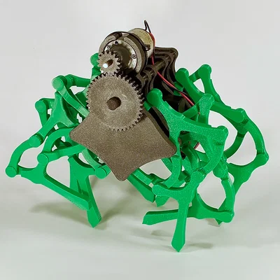 Easy Beest – Strandbeest modular in 3D với cụm chân print-in-place