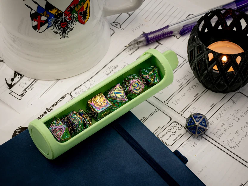 Hộp Đựng Xúc Xắc DND Print-in-Place - Image 1