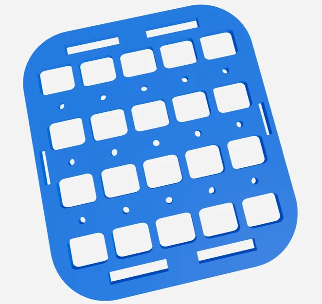 Tấm MOLLE Panel cứng kiểu tactical - Image 1