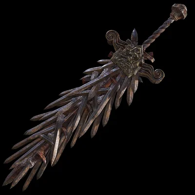 Kiếm Grafted Blade Greatsword trong Elden Ring (nhiều mảnh)